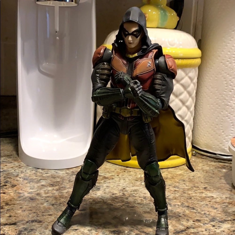 DC Play arts Kai Arkham City Robin Action Figure